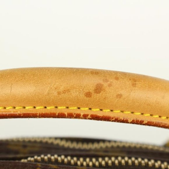 Louis Vuitton Monogram Alize 2 Poches Suitcase Luggage with Bandouliere Strap - Picture 12 of 12